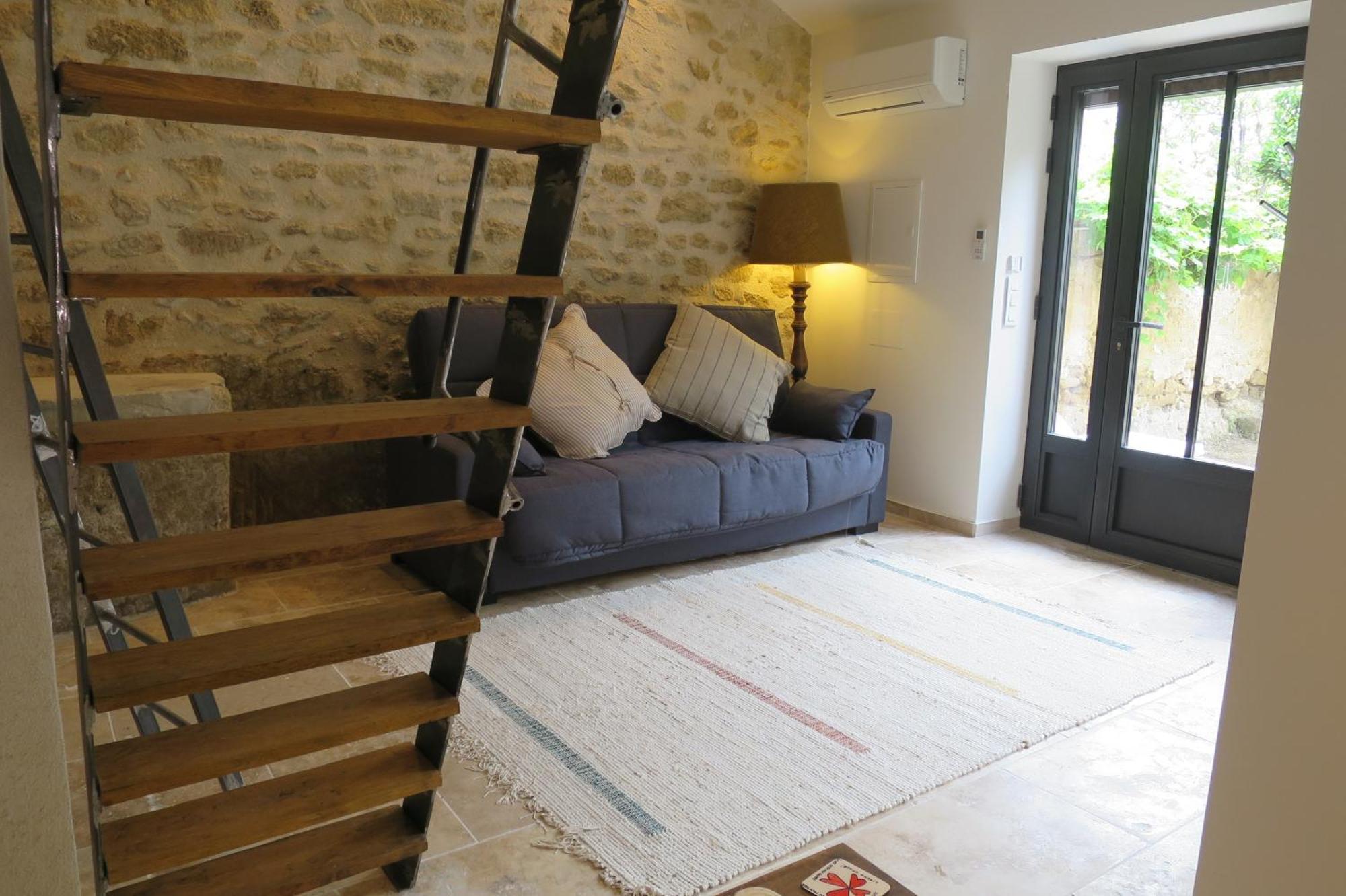 La Grotte Appartement Sérignan-du-Comtat Buitenkant foto