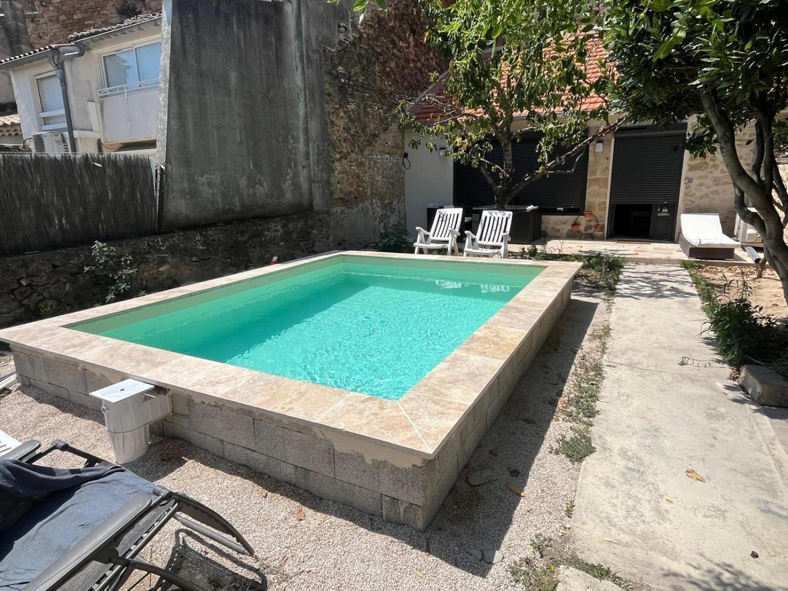 La Grotte Appartement Sérignan-du-Comtat Buitenkant foto