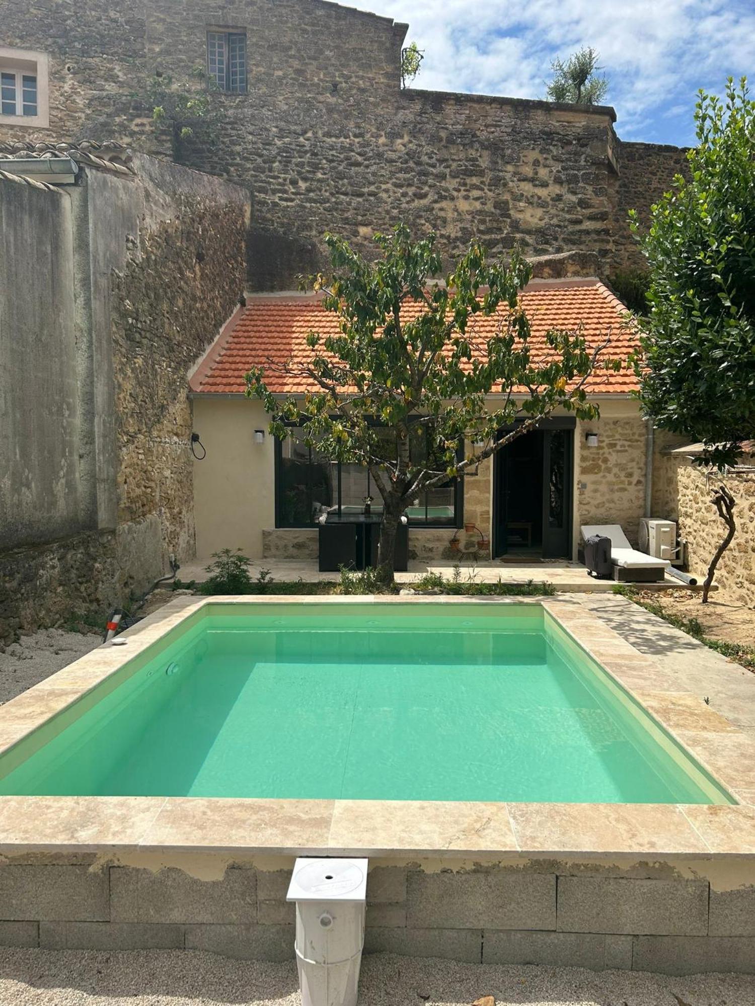 La Grotte Appartement Sérignan-du-Comtat Buitenkant foto